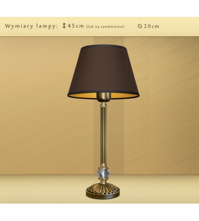 Lampa biurkowa z abażurem LB-B3m