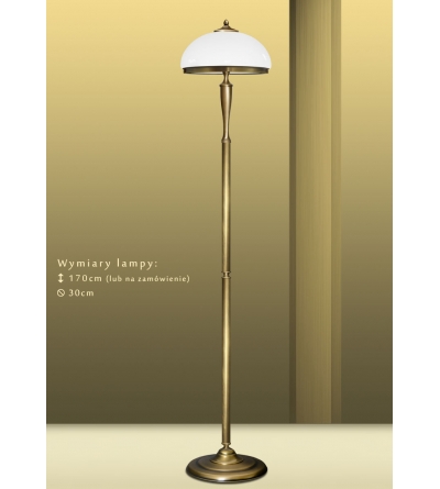 Mosiężna lampa podłogowa PR-P1