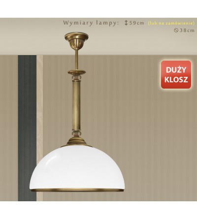 Lampa klasyczna z mosiądzu HR-S1D