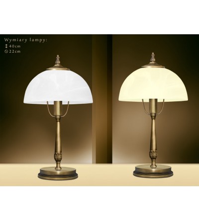 Lampa biurkowa z mosiądzu N-B1G