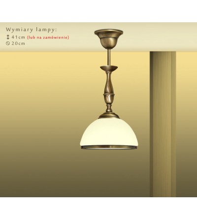 Lampa klasyczna mosiężna PR-S1CME