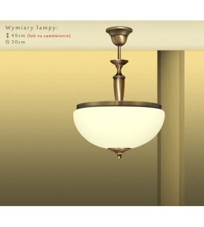 Lampa sufitowa z mosiądzu PR-S1AE