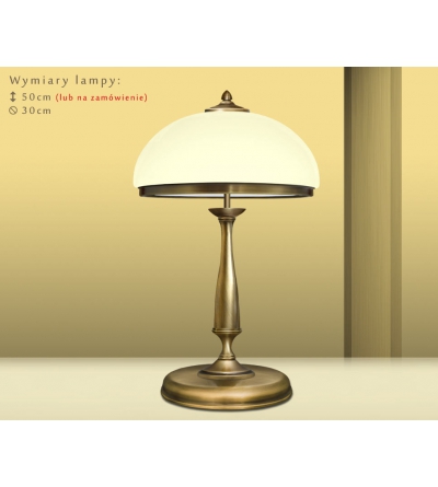 Mosiężna lampa biurkowa PR-B2E