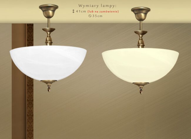 Lampa klasyczna z mosiądzu S-S1AC