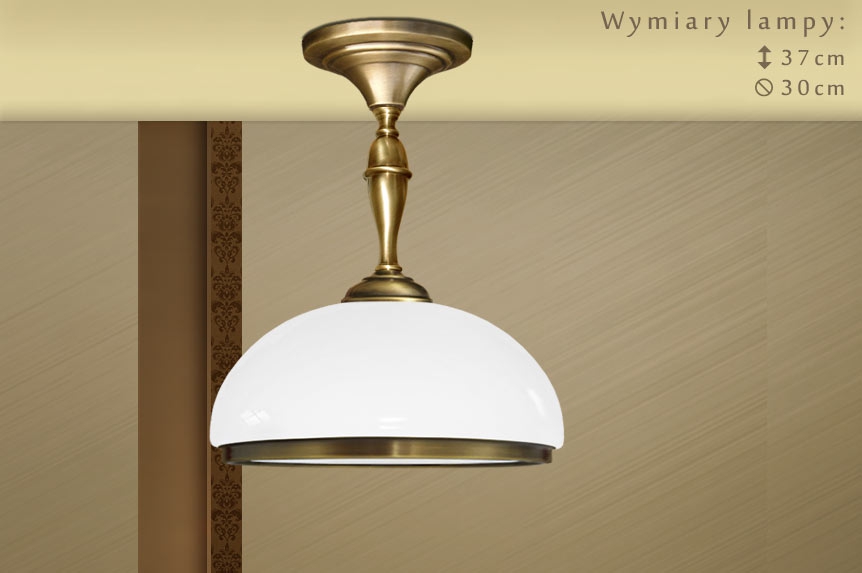 Niska lampa klasyczna z 1 kloszem SR-S1CK