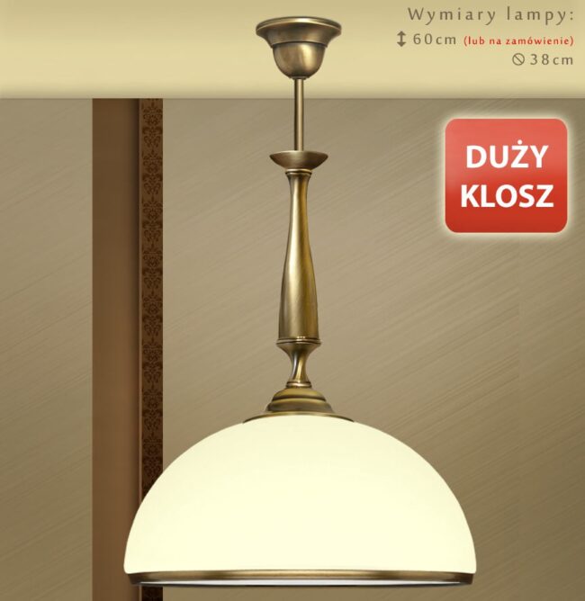 Lampa klasyczna mosiężna SR-S1DE