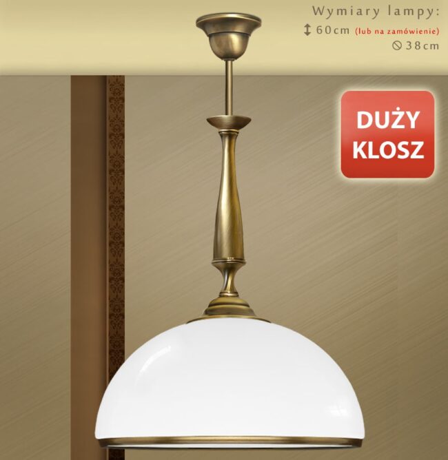 Lampa sufitowa mosiężna SR-S1D