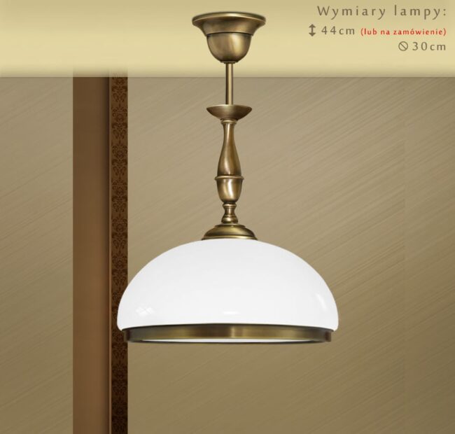 Lampa klasyczna z 1 kloszem SR-S1C
