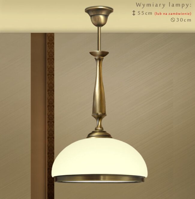 Lampa sufitowa z mosiądzu SR-S1E