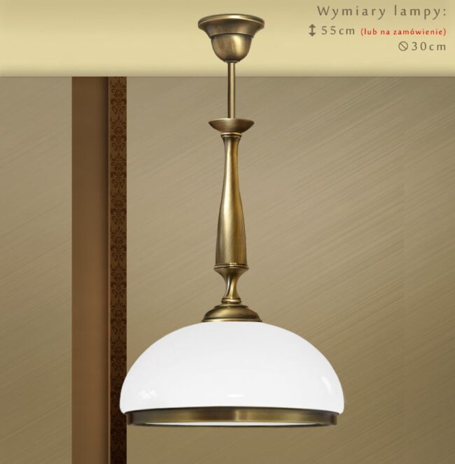 Lampa klasyczna mosiężna SR-S1