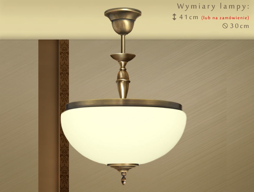Lampa sufitowa z mosiądzu SR-S1ACE