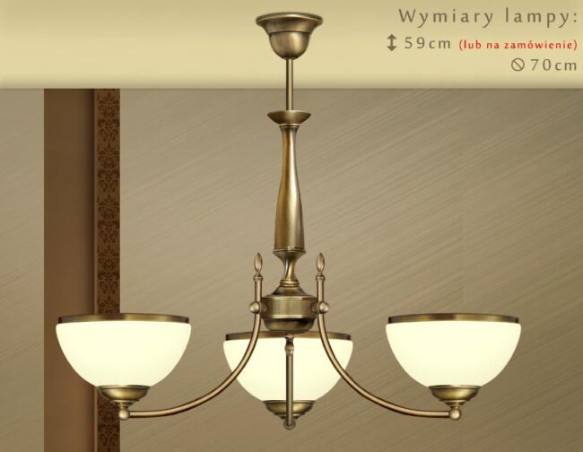 Klasyczna lampa 3-punktowa SR-S3AE
