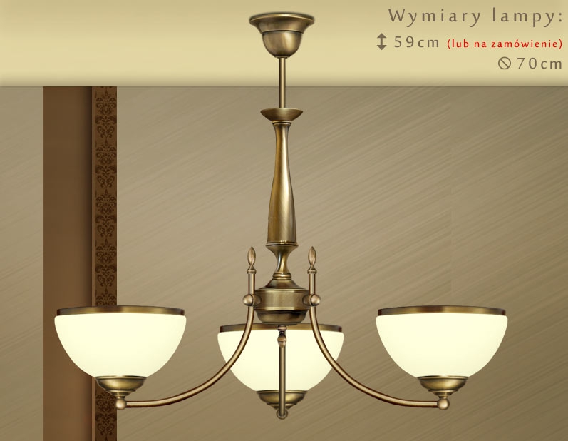 Klasyczna lampa 3-punktowa SR-S3AE