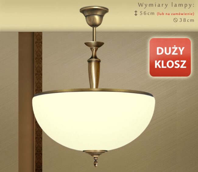 Lampa klasyczna mosiężna SR-S1ADE