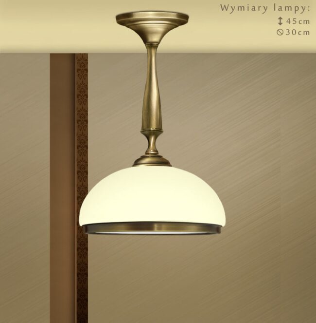 Lampa wisząca z mosiądzu SR-S1KE
