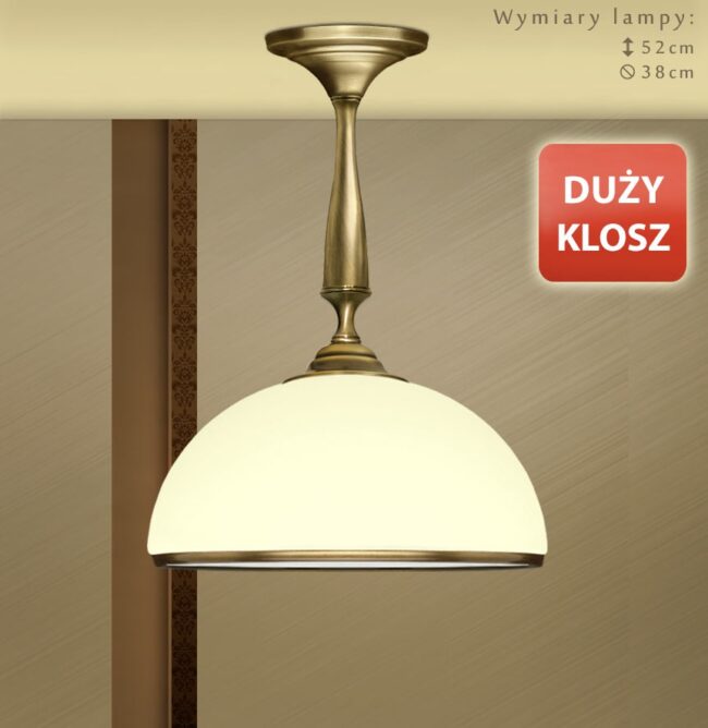 Lampa z mosiądzu SR-S1KDE