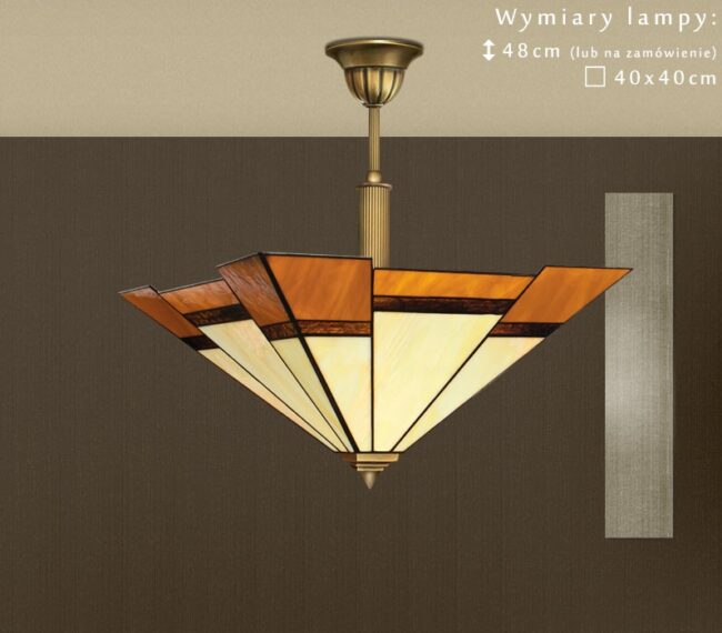 Lampa sufitowa mosiężna O-S1A
