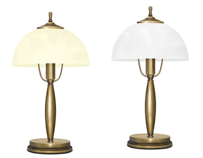 Mosiężna lampa stołowa C-B1G
