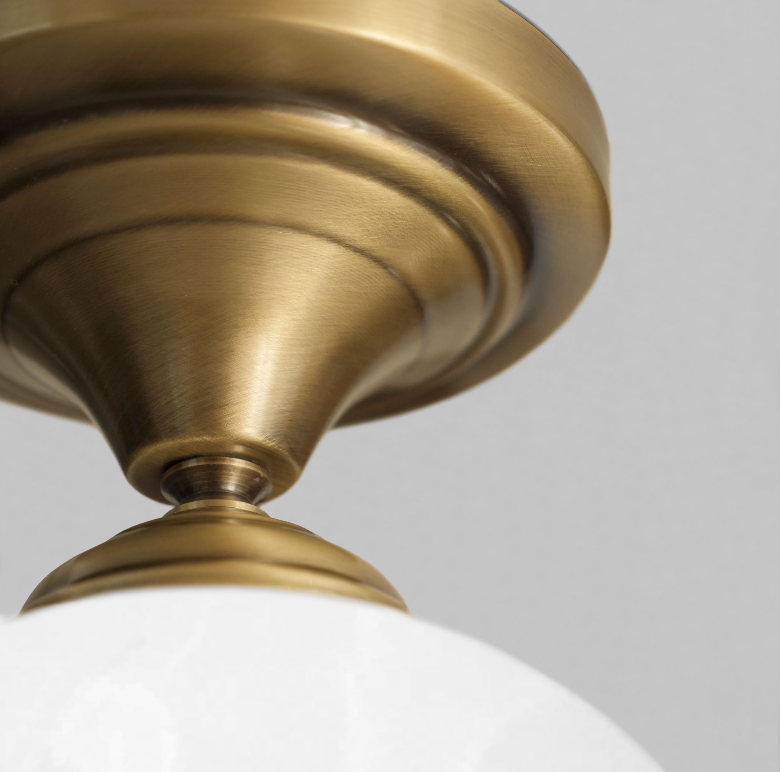 Złota krótka lampa do przedpokoju S-PL1G - obrazek 2
