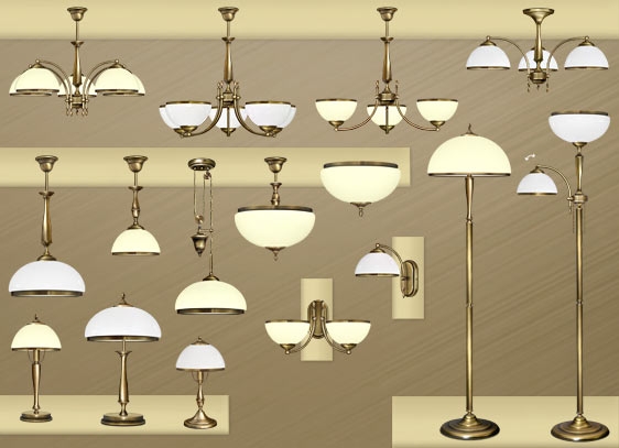 Przysufitowa złota lampa do korytarza SR-PL1GE