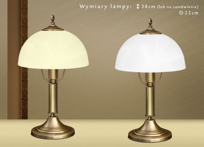 Mosiężna lampa nocna S-B1G