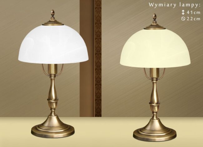 Lampa biurkowa mosiężna S-B1