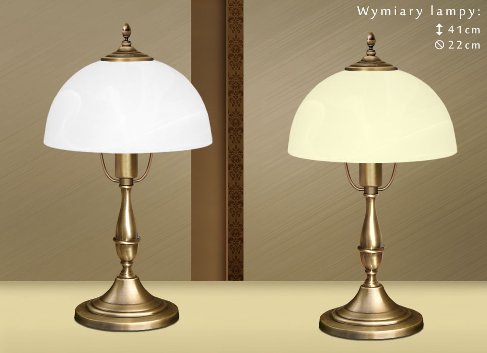 Lampa biurkowa mosiężna S-B1