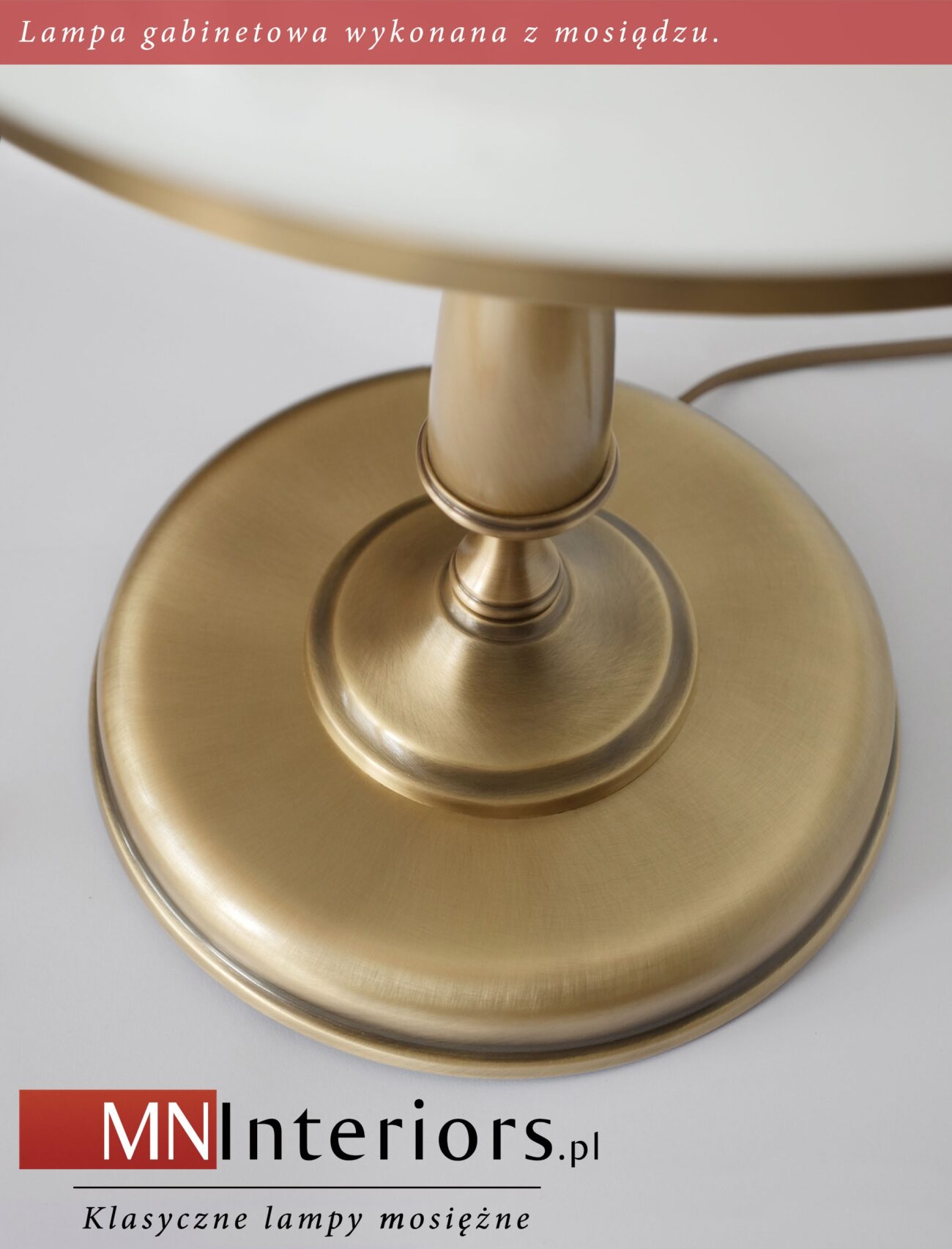 Lampa gabinetowa z mosiądzu SR-B2E