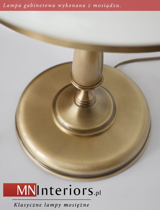 Lampa gabinetowa z mosiądzu SR-B2E