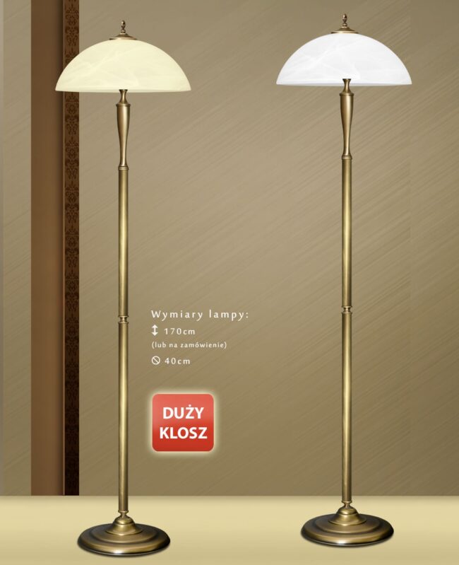 Klasyczna lampa podłogowa S-P1D