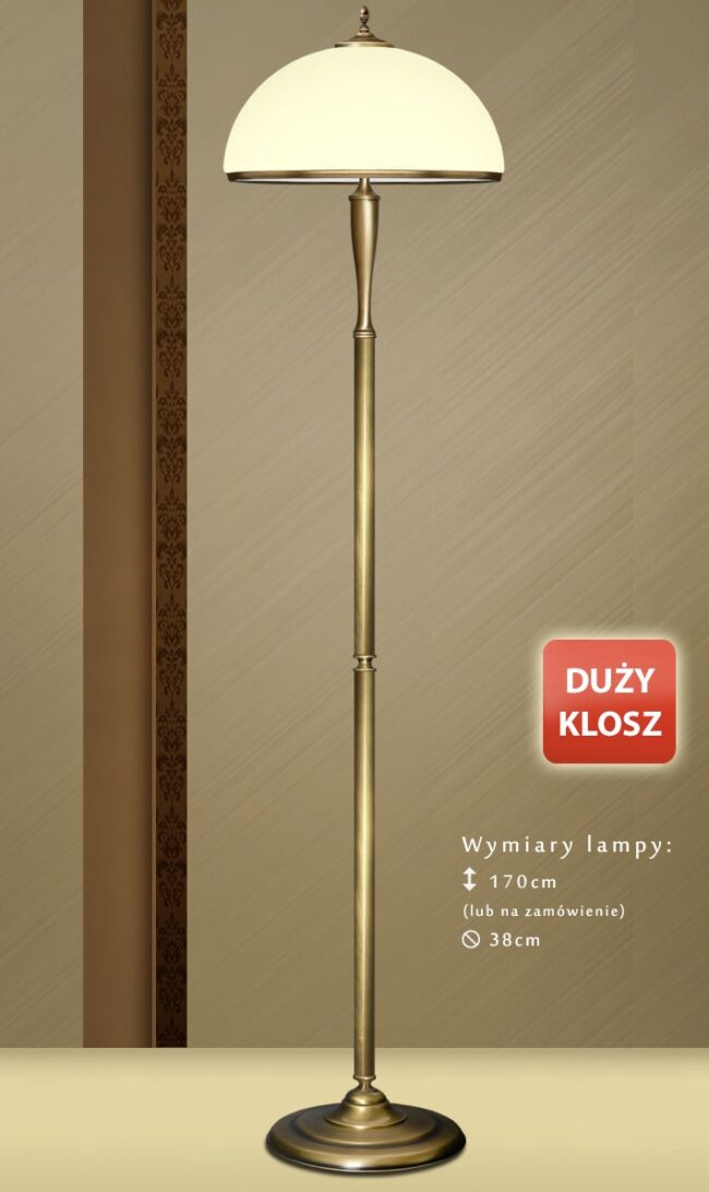 Klasyczna lampa podłogowa SR-P1DE
