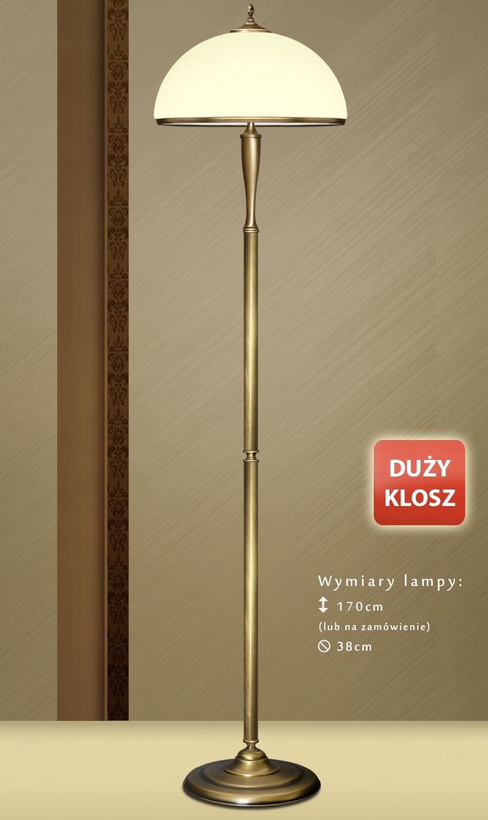 Klasyczna lampa podłogowa SR-P1DE