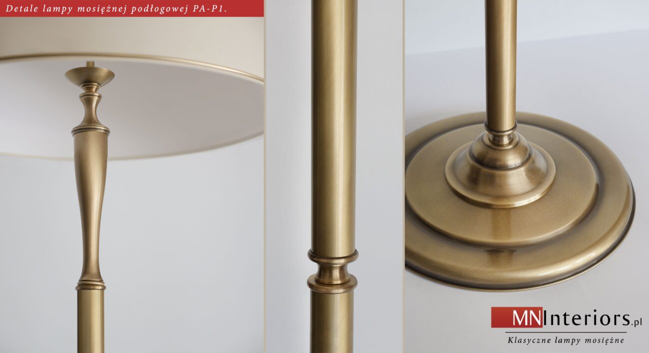 Lampa podłogowa z abażurem PA-P1