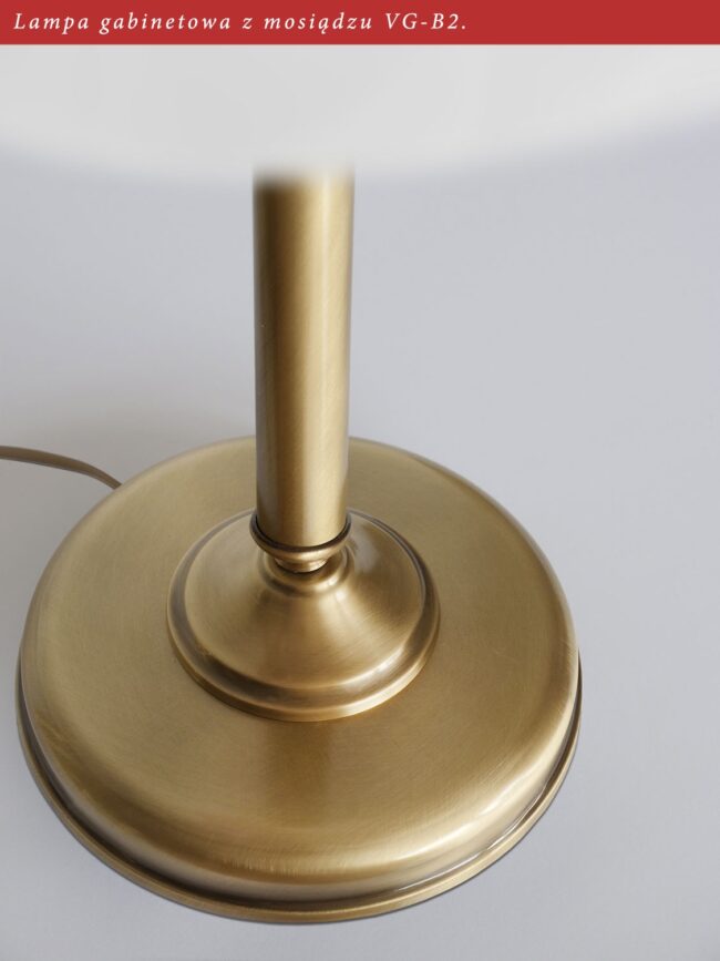 Lampa gabinetowa z mosiądzu VG-B2