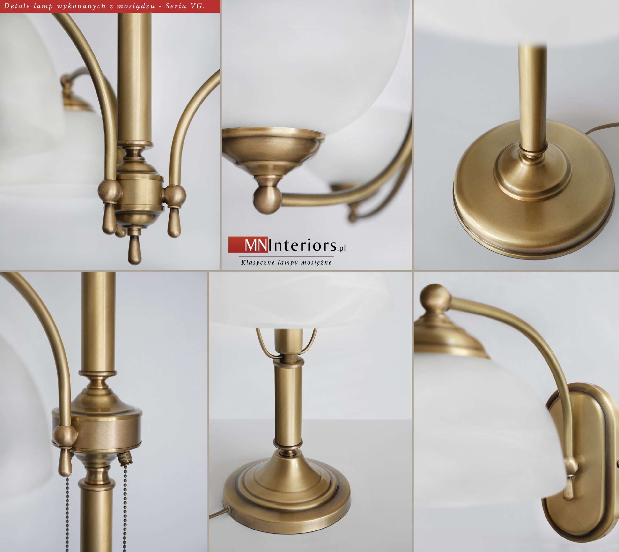 Lampa klasyczna z 1 kloszem VG-S1M - obrazek 2