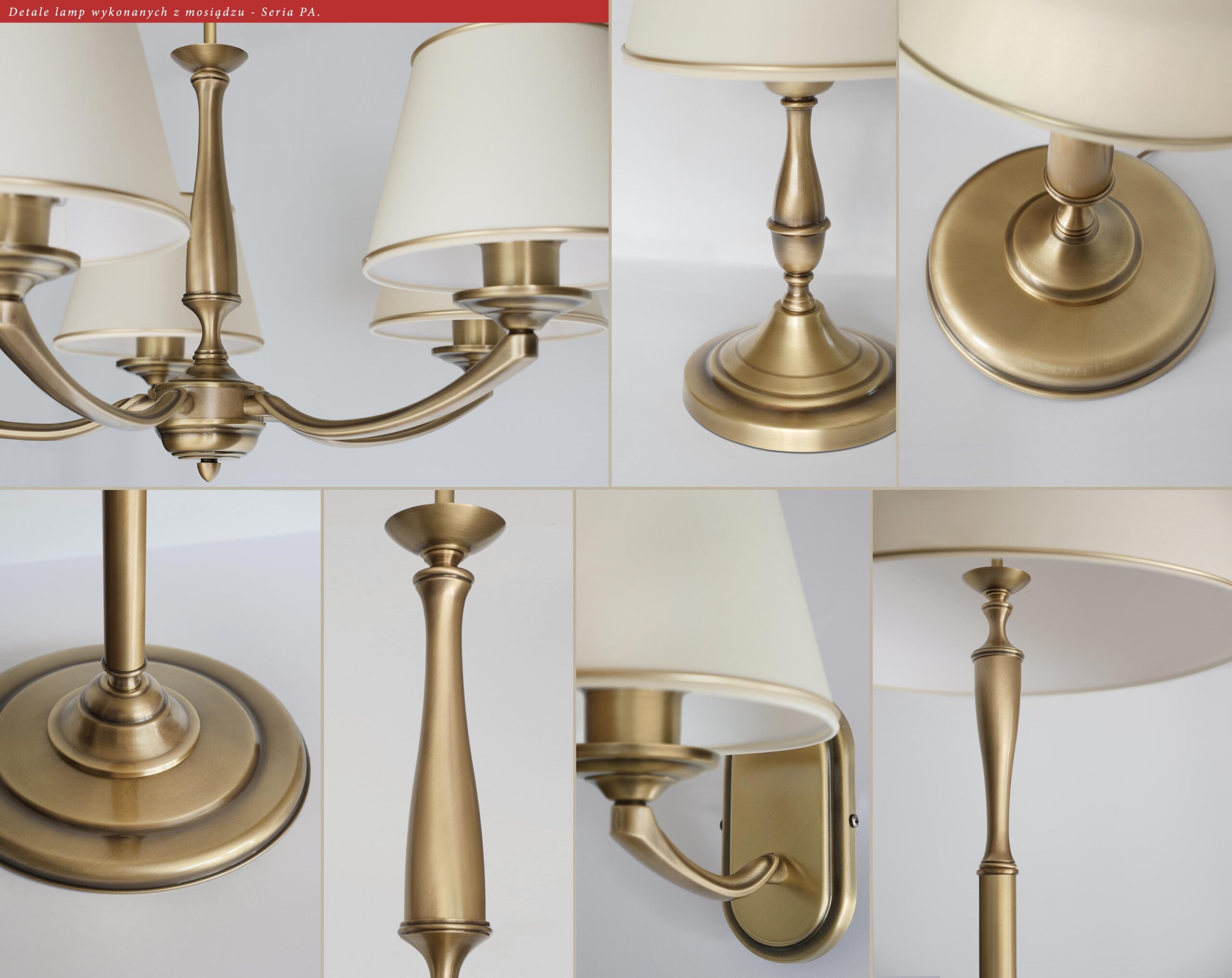 Lampa biurkowa z abażurem PA-B1 - obrazek 2