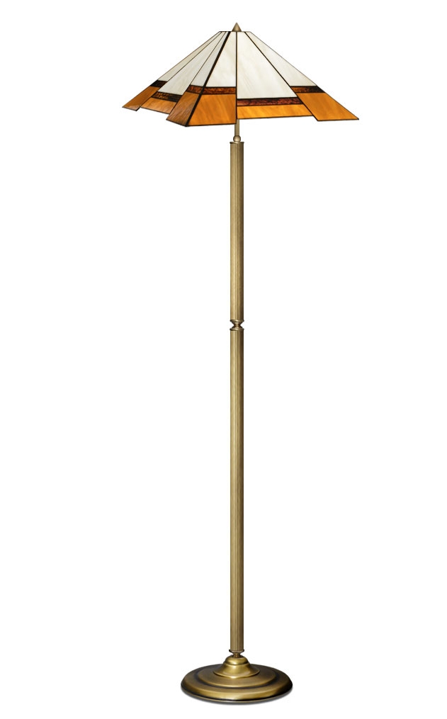 Lampa podłogowa witrażowa O-P1
