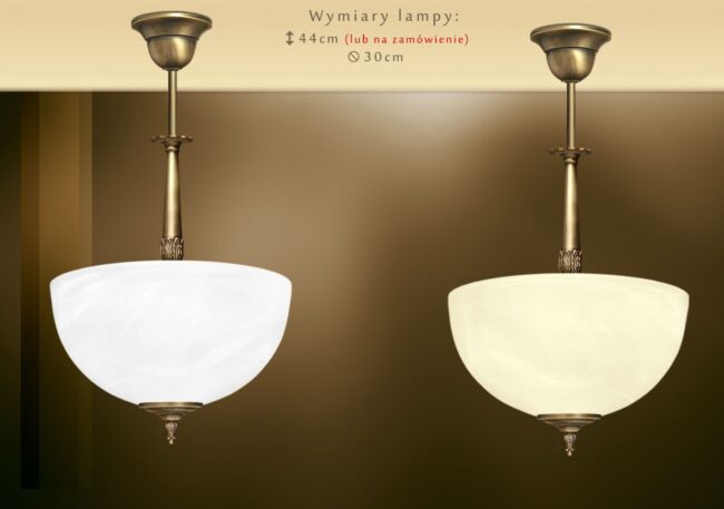 Lampa sufitowa mosiężna N-S1AC