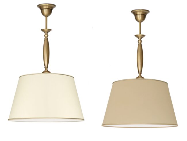 Lampa sufitowa z mosiądzu F-S1B