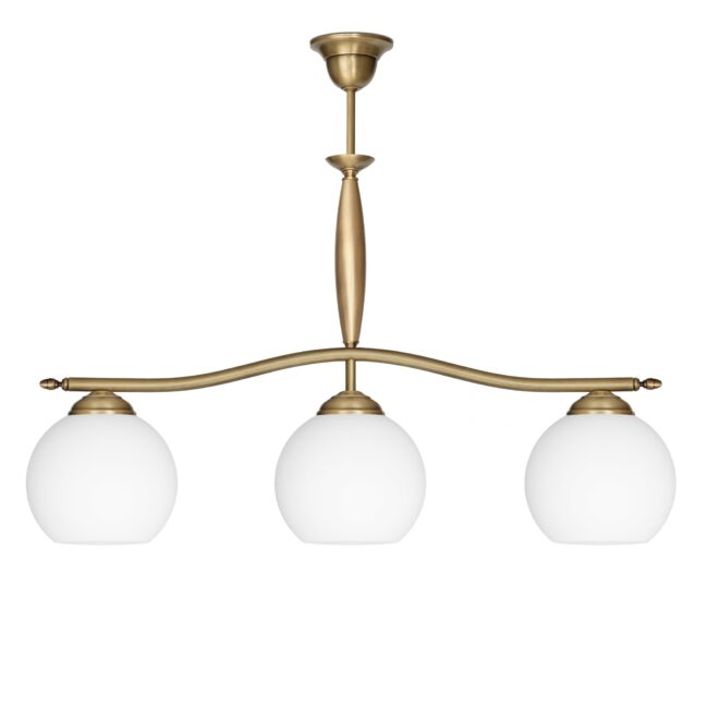 Lampa z mosiądzu do jadalni QC-S3L