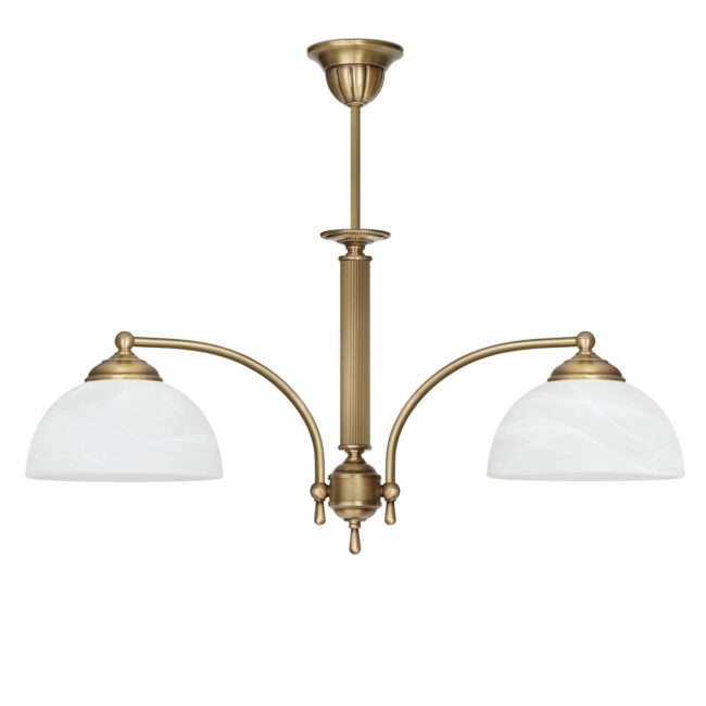 Mosiężna lampa 2-punktowa V-S2N