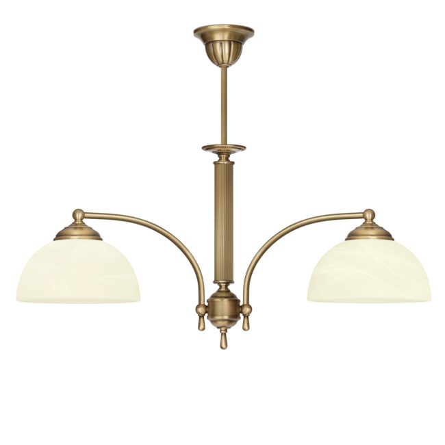 Mosiężna lampa 2-punktowa V-S2N