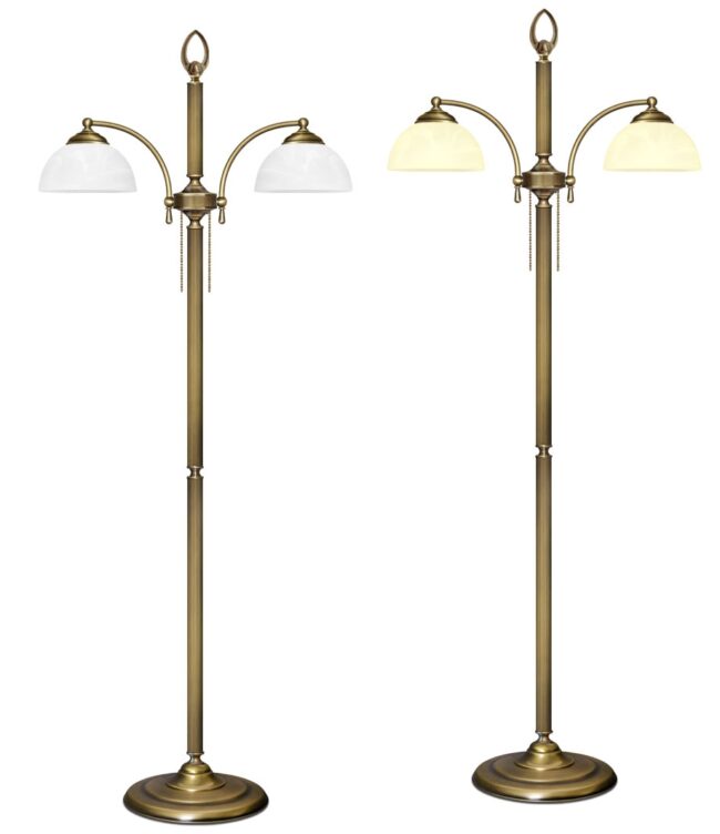 Klasyczna lampa podłogowa V-P2N