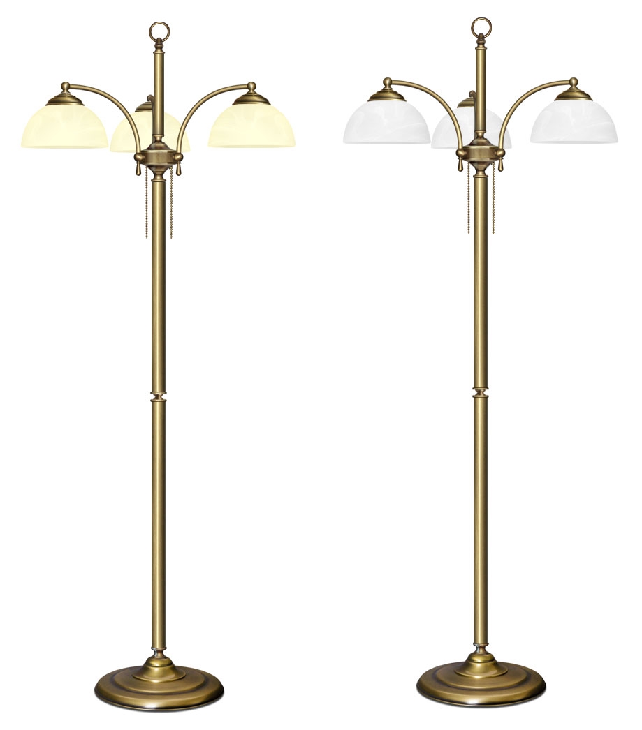 Lampa podłogowa mosiężna VG-P3