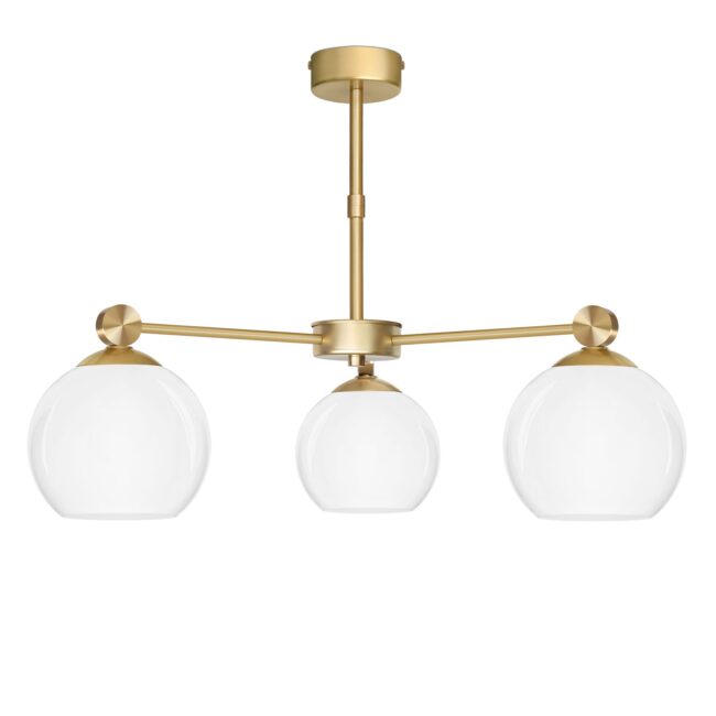 Złota lampa do nowoczesnego pokoju K-S3
