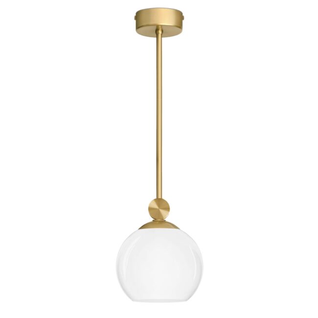 Złota lampa wisząca K-S1