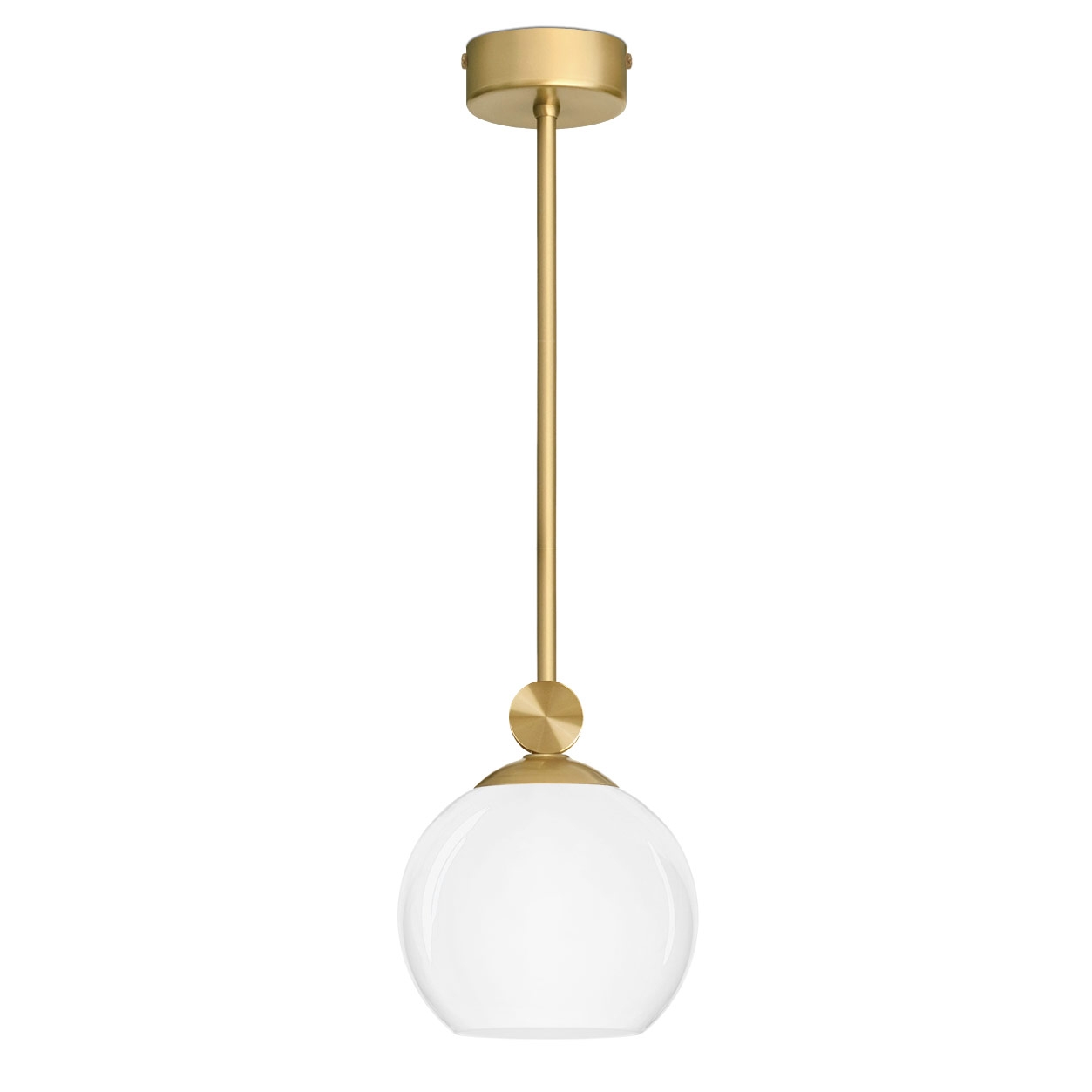 Złota lampa wisząca K-S1