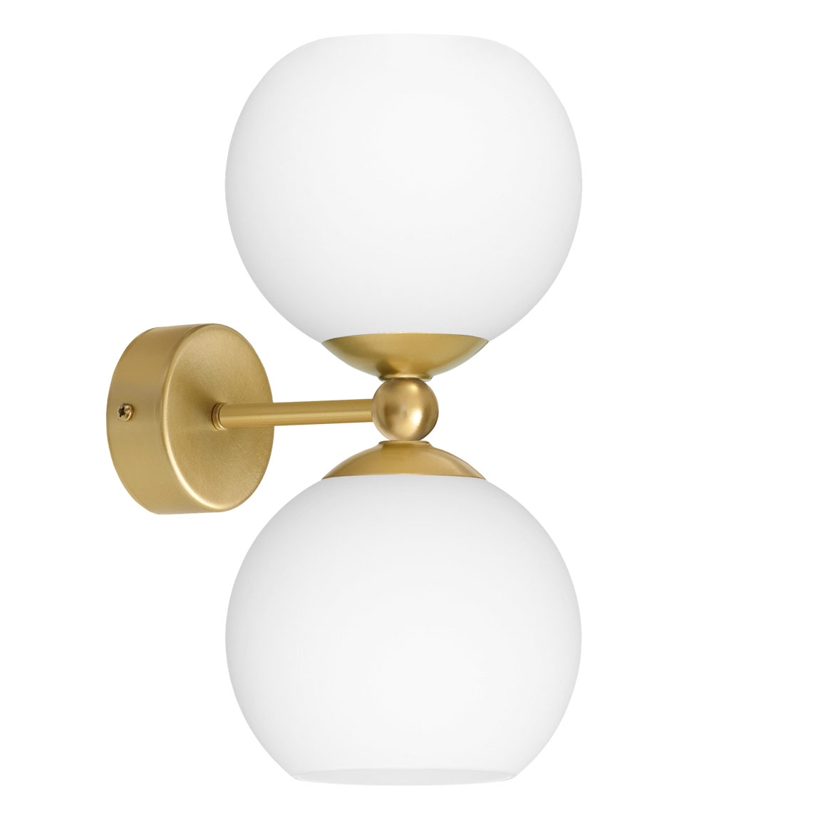 Kinkiet mosiężny do pokoju lub salonu KLM-K2C