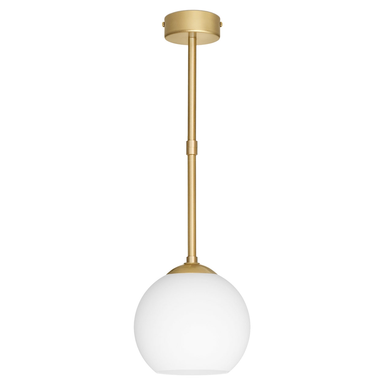 Złota lampa mosiężna sufitowa KLM-S1U