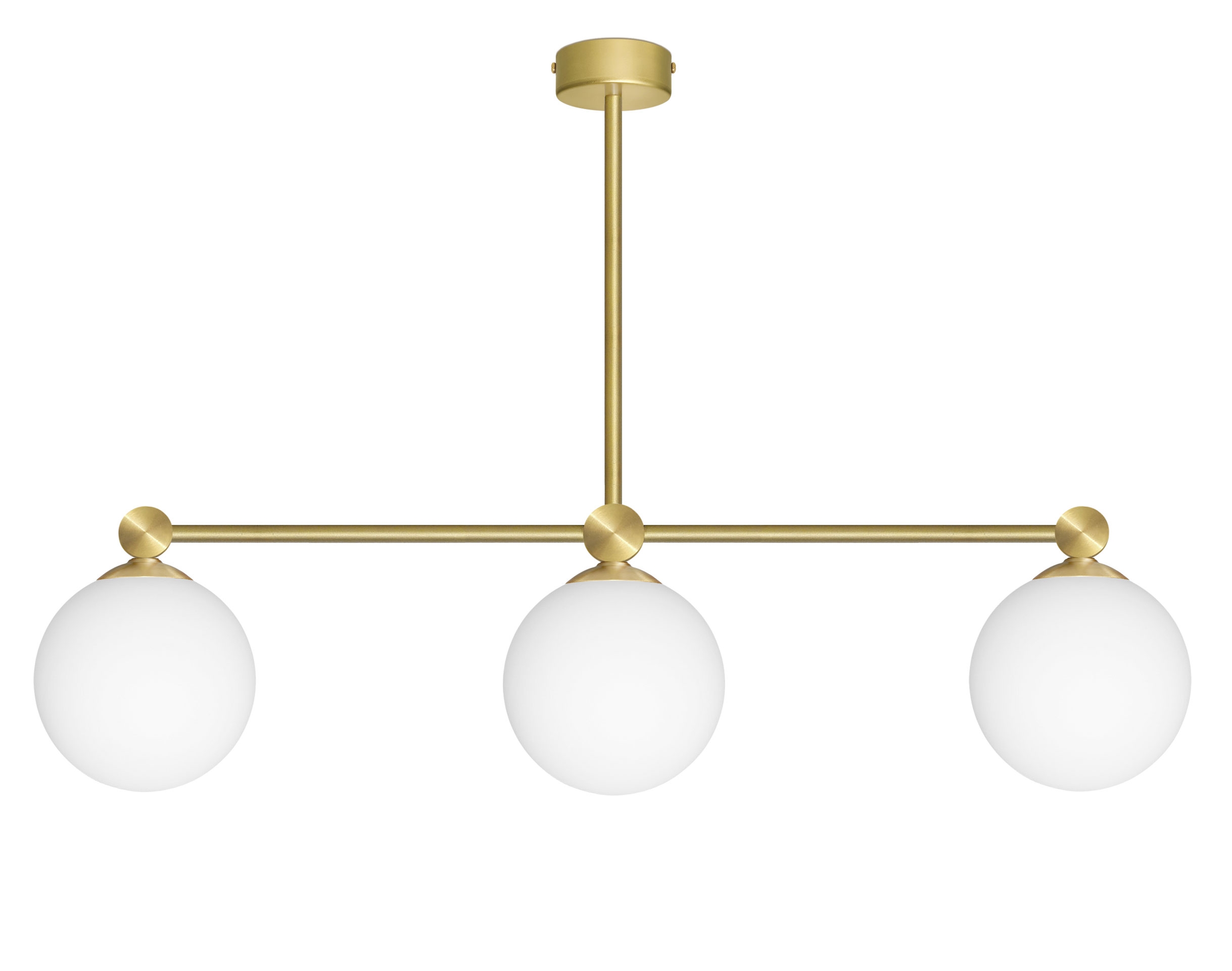 Złota lampa wisząca nad stół GP-S3L